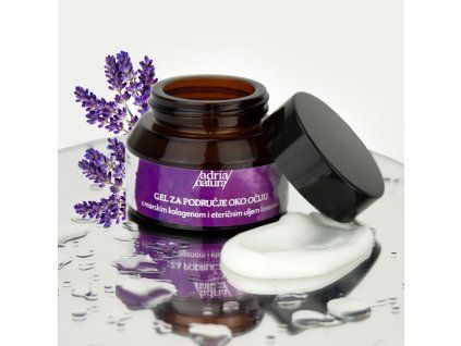 an gel lavanda face